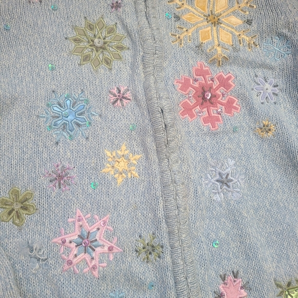 Sparkly cardigan sz small - Picture 2 of 5